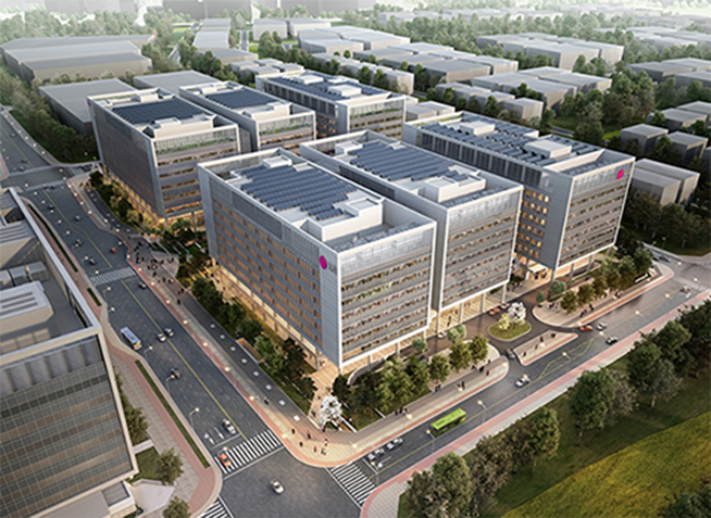 建設麻谷R&D基地 「LG 科技園區」