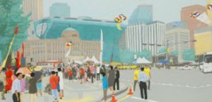 天空畫廊徵選作品系列4 - ｢首爾，廣場｣展