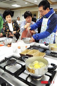 朴元淳市長的希望日記「訪問麻浦區中部女性發展中心」