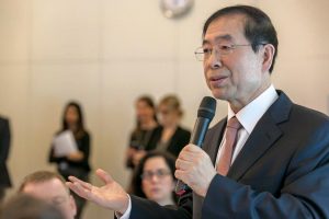朴元淳市長，出席世界最大頭腦風暴會議「達沃斯論壇」
