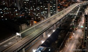 貞陵川高架路提前兩天於2016年3月19日開放通行