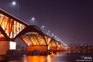 漢江大橋夜景