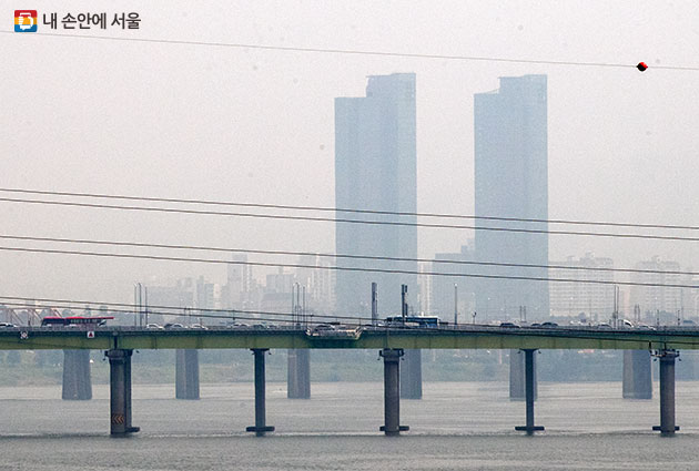 首爾市可在7分鐘內向市民傳送懸浮微粒、臭氧警報