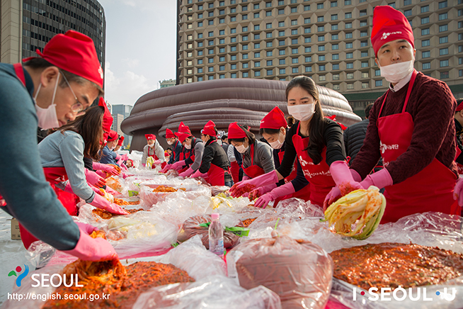 首爾越冬泡菜文化節