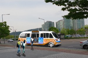 首爾市在上岩建立全球首座融合5G服務的「自動駕駛測試平台」