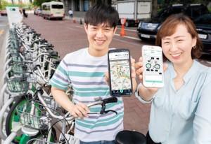 首爾公共自行車叮鈴鈴，可以用SNS帳號登入、付費
