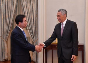 朴元淳市長訪問新加坡領取「李光耀獎」