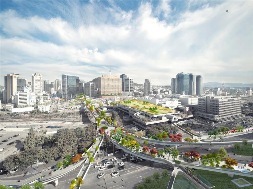 首爾站7017 Winy Maas的建築設計提案「首爾樹木園」