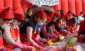 首爾越冬泡菜文化節活動照片
