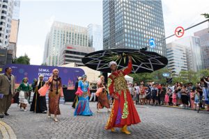 首爾市在首爾廣場舉辦世界城市文化節