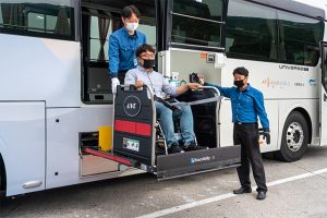 首爾設施公團引進幫助輪椅使用者移動的「首爾殘障人士巴士」