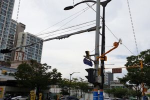 首爾市將在交通信號燈、監視器等處試裝結合ICT的智慧柱