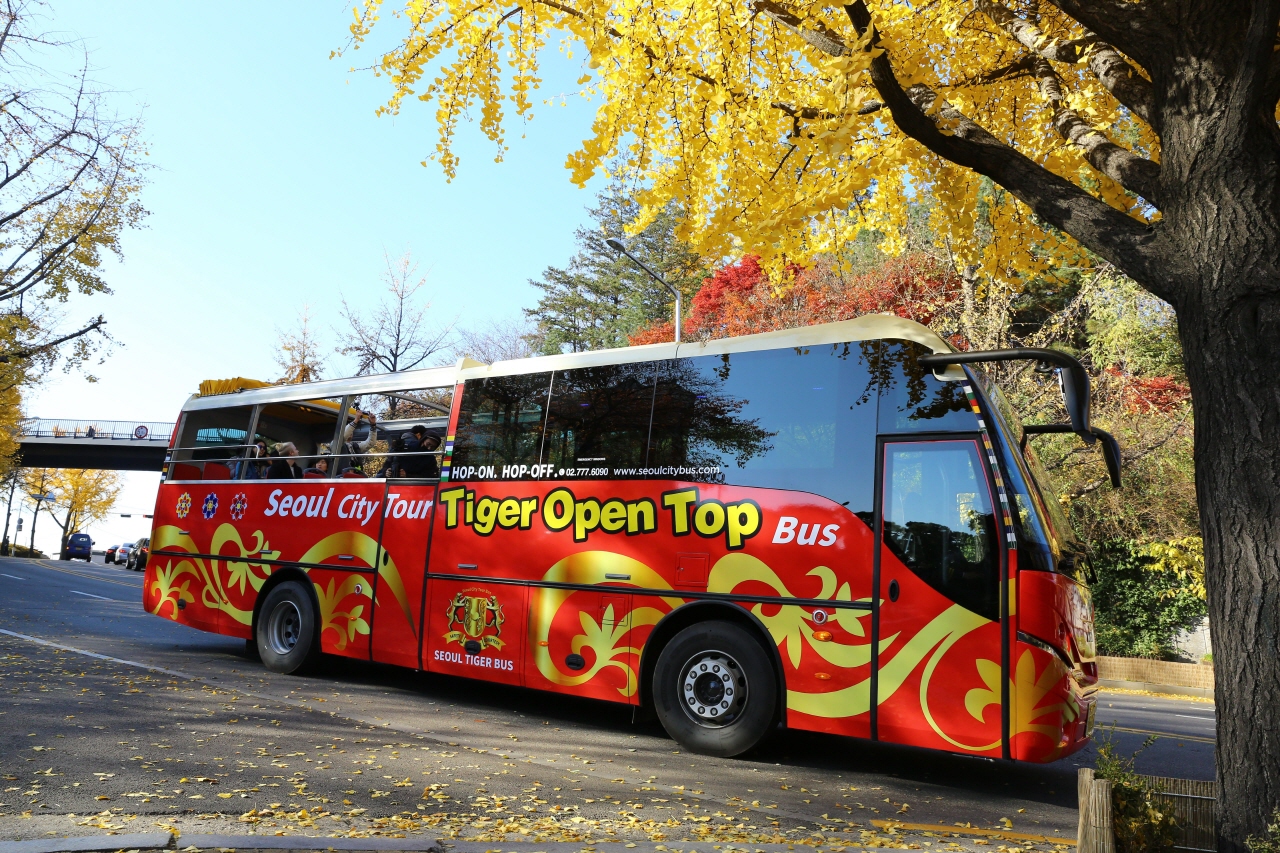 首爾城市觀光巴士實車照