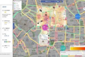 首爾市50大主要景點「即時城市數據」一次掌握