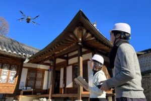 首爾市領先全國，首次將「無人機」導入韓屋屋頂檢查作業