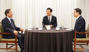 首爾市長、京畿道道知事、仁川市長會面