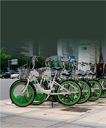 首爾自行車「叮鈴鈴」