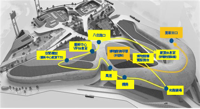 博物館導覽服務台 →和諧廣場→ 機房及風道 → 空間構架（藝術中心屋頂下方）→ 藝術中心VIP休息室 → 八岔路口 → 草地舍廊房 → 屋頂休息室（穿著防護裝備）→ 面板出口 →博物館佛甲草（折返點）→ 屋頂休息室（活動結束領取紀念照）