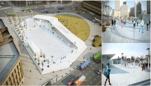 首爾廣場溜冰場開放