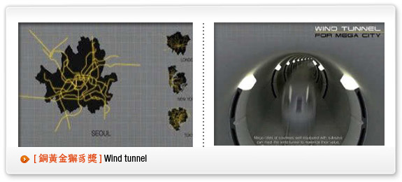 銅黃金獬豸獎-Wind tunnel